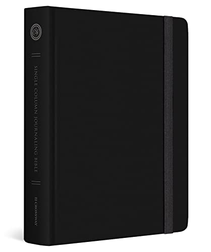 Single Column Journaling Bible-ESV: English Standard Version, Single Column Journaling, Originial Black Design von Crossway Books